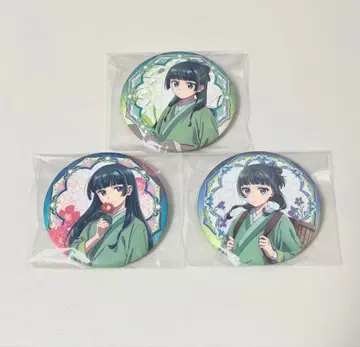 약사의 혼잣말 마오마오 캔뱃지 3개