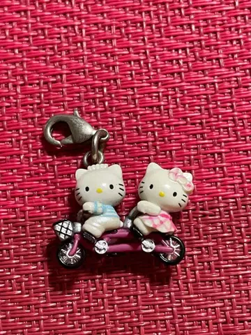 지역 한정 키티 가루이자와 자전거 키링 2005년