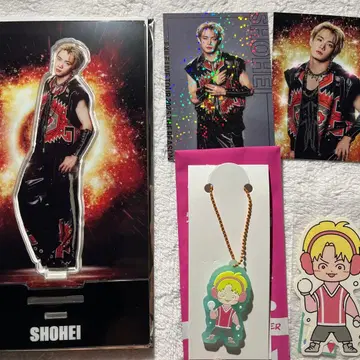 우라카와 쇼헤이 아크릴 스탠드 포토 카드 러버 키링