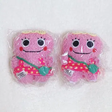 자와자와 숲의 간코짱 봉제 인형 체인 간코짱 2개 세트