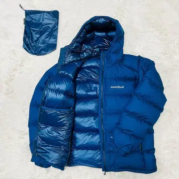 몽벨 파마프로스트 라이트 다운 후드티 블루그린 XL 고어텍스