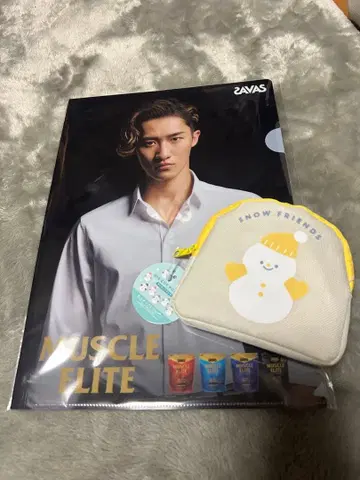 SnowMan 이와모토 테루 클리어 파일 + 파우치 세트