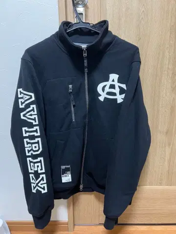 AVIREX 플리스 집업 맨투맨 트레이닝복