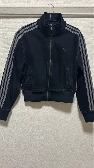 adidas 아디컬러 데님 트랙탑 블랙 M