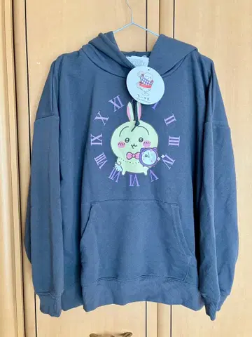 새상품 치이카와 (먼작귀) 후드티 차콜 원더랜드 트레이닝복 사이즈 SP