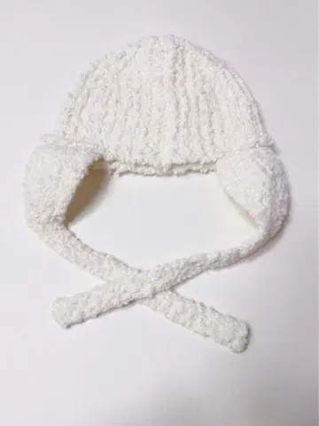 페리큐르 PELLICUlE fuzzy flightknit cap