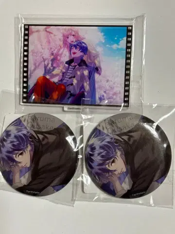 Blackish House 사쿠라자카 유토 캔뱃지 아크릴 스탠드 세트