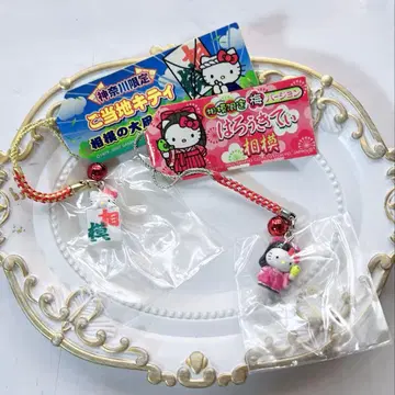 헬로키티 가나가와 한정판 스모 축제 소모 족자