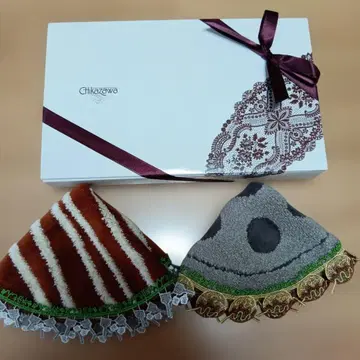 상자 랩핑 긴자와 레이스 가루류 오코노미야키+타코야키 미개봉 토트백 있음