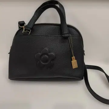 마리콴트 블랙 숄더백