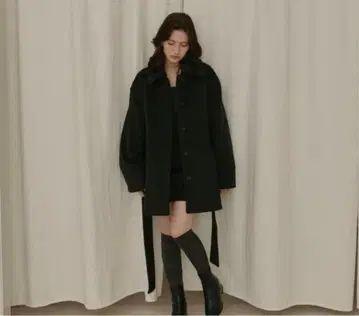 NOTRE emor shaggy middle coat