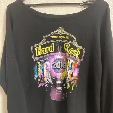 하드 록 타임스 스퀘어 2016 상의 XXL