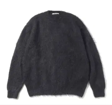 AURALEE BRUSHED SUPER KID MOHAIR KNIT