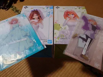 제일복권 5등분의 신부 C상 나카노 미쿠 D상 네잎 피규어