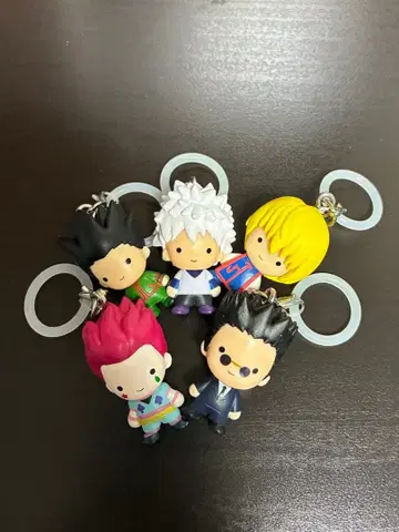 HUNTER x HUNTER 메지루시 액세서리 전 5종 컴플리트