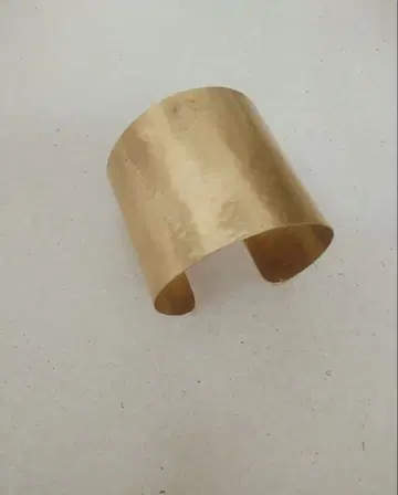 골드 뱅글 5cm 폭 놋쇠