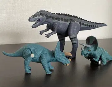 고대 왕자 공룡킹 메갈로사우루스 트리케라톱스 태엽 풀백 공룡