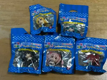 마도카 마기카 로손 피규어 스트랩 5종 세트