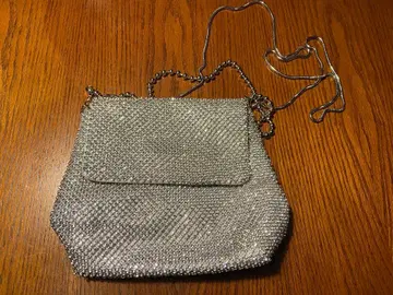 파티 백 2way 실버