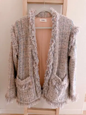 SNIDEL 스나이델 바리에 니트 자켓