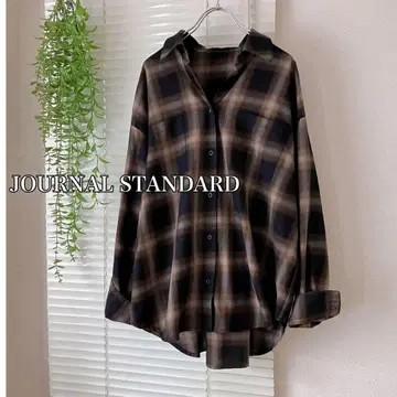 [ 2024AW ] JOURNAL STANDARD 옴브레 체크 셔츠