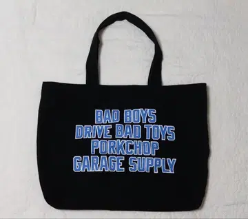 중고 PORKCHOP 토트백 Black 포크찹 블랙