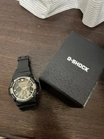 G-SHOCK 블랙 손목시계 GA-200