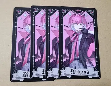 메테오라 미카사 타로풍 카드 4장