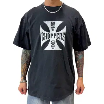 WEST COAST CHOPPERS 티셔츠 블랙