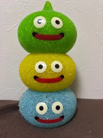 슬라임 피규어 세트 컬러풀