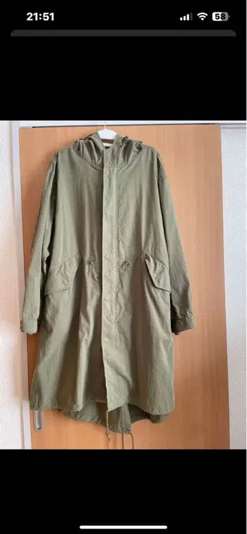 M-51 퍼 베스트 라이너 모즈 코트 프릭스스토어