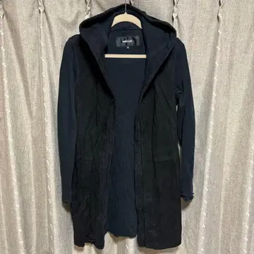 y110612 SHELLAC 가죽 코트 양가죽 블랙 46