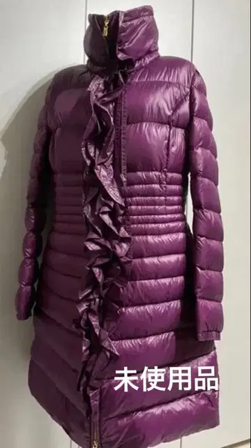에스카다 퍼플 다운 코트 미사용품