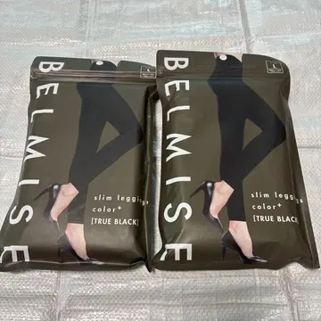 BELMISE 슬림 레깅스 TRUE BLACK
