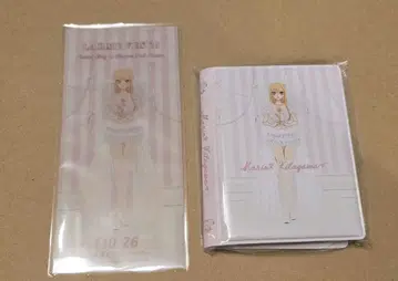 LARME FES 키타가와 마린 티켓풍 클리어 카드 사진 파일 세트