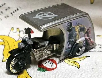 핫휠 어벤져스 3D-Livery 3륜 바이크 미니카 루즈