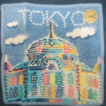 러브러리 바이 페이 라 도쿄 블루 손수건