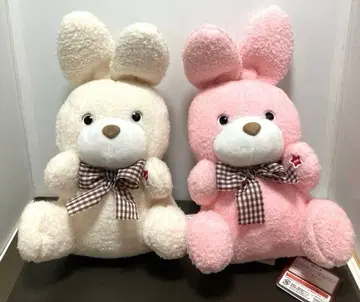 정말 좋아해 엄마 빛나는 눈 봉제 인형 토끼 2종 세트