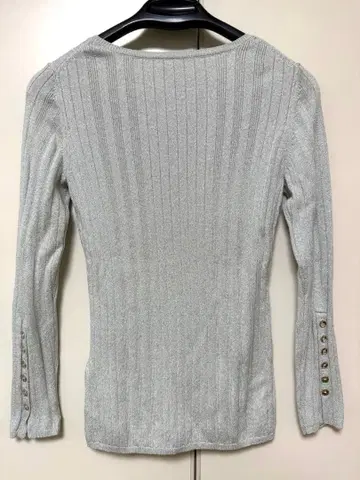 CELFORD 라메 니트 스퀘어 넥 풀오버