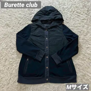 뷰레 클럽 아우터 점퍼 다운 후드티