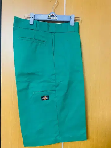 Dickies 그린 숏팬츠 루즈핏
