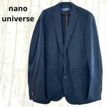 나노 유니버스 다메리노 테일러드 자켓 [XL] 2버튼 네이비