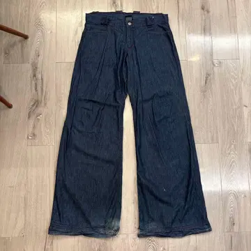 ERL 닮은 와이드 플레어 데님