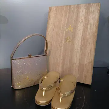 VMPD7-1016-25 백 조리 골드 박스형 일본 정통의상 소품