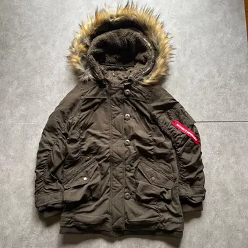 archive gruge fur Mods coat y2k khaki