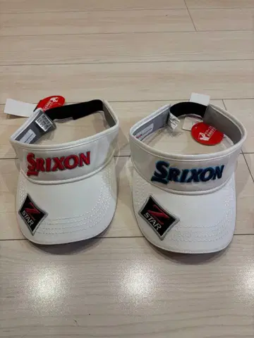 Srixon 화이트 바이저 프리 사이즈