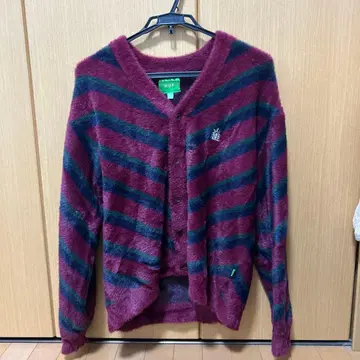 HUF 가디건 스트라이프 M