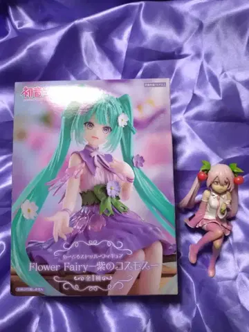 누들 스토퍼 Flower Fairy 하츠네 미쿠 피규어