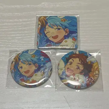 앙스타 TRIP 캔뱃지 스퀘어 캔뱃지 시노 하지메 텐마 미츠루