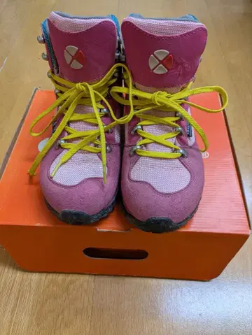 Caravan 24cm 등산화 핑크 트레킹 슈즈